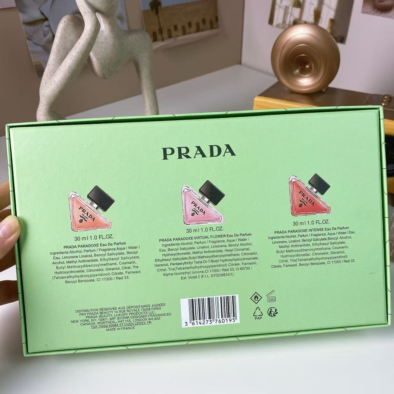 PRADA PARADOXE MINI PERFUME SET